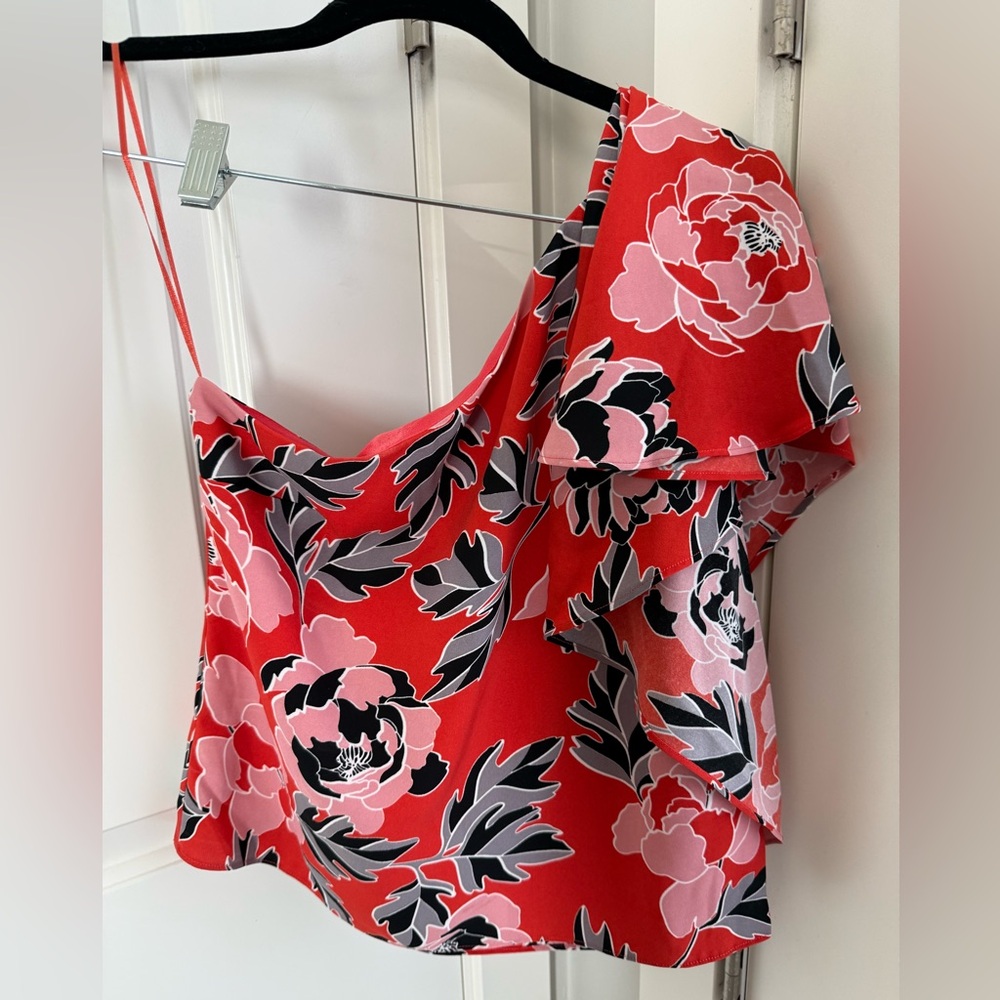 Cooper & Ella Red and Pink Floral Camisole